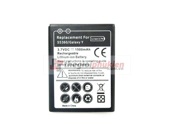 Pin Samsung S5360/S5380
